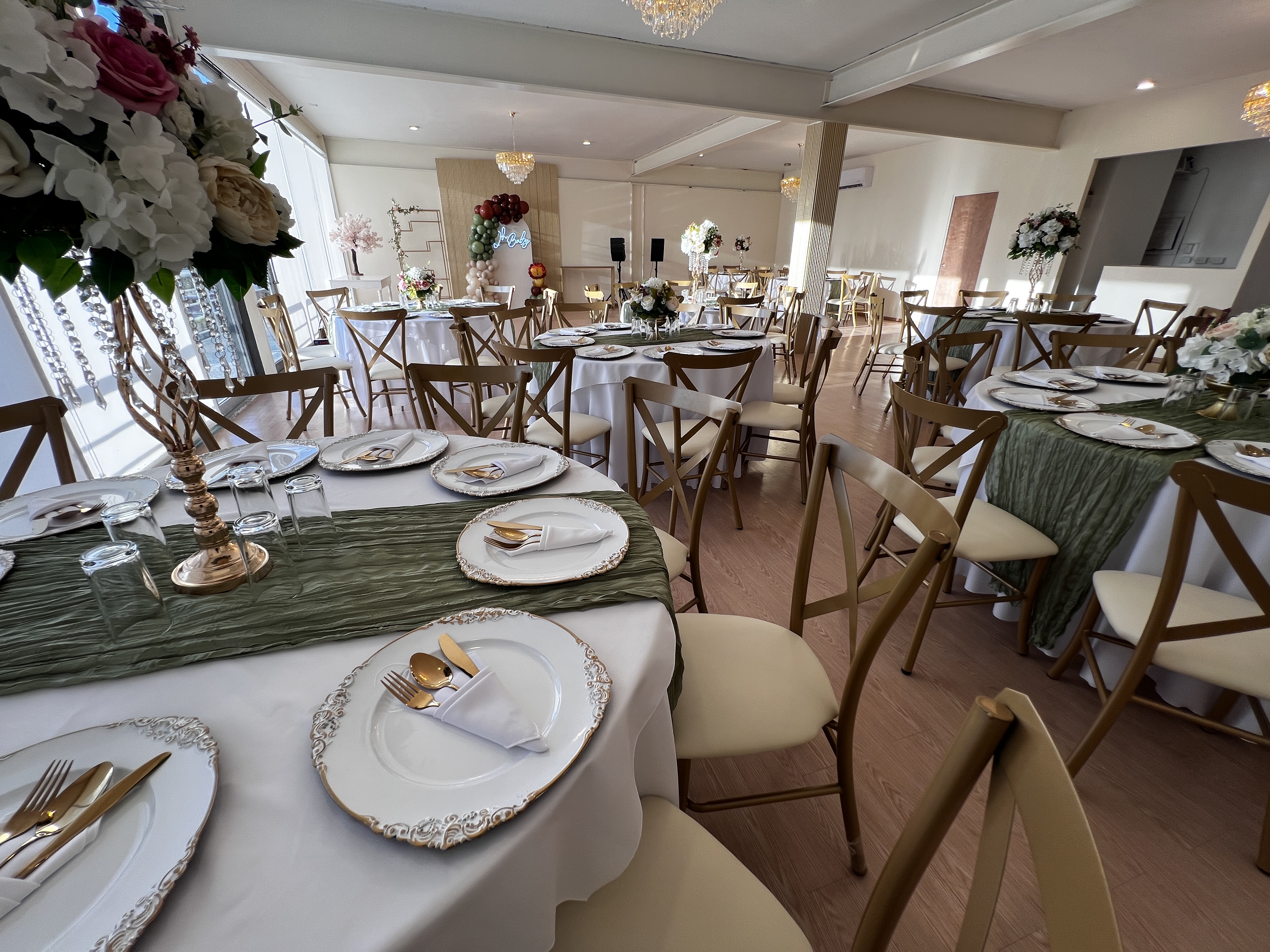 Salón Venecia para bodas y XV años 100 personas Santa Catarina