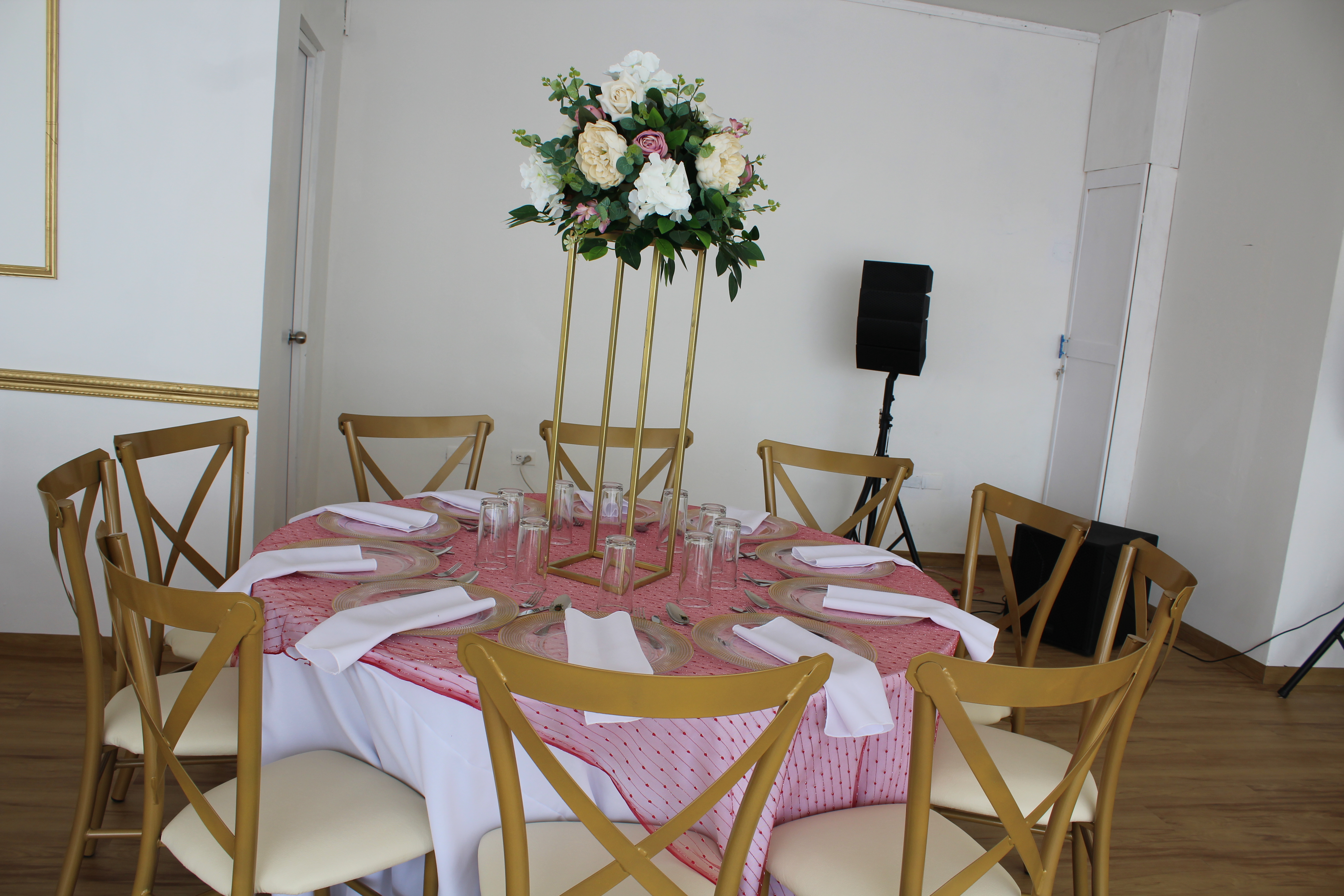 Salón Verona para baby shower y eventos íntimos 70 personas Santa Catarina