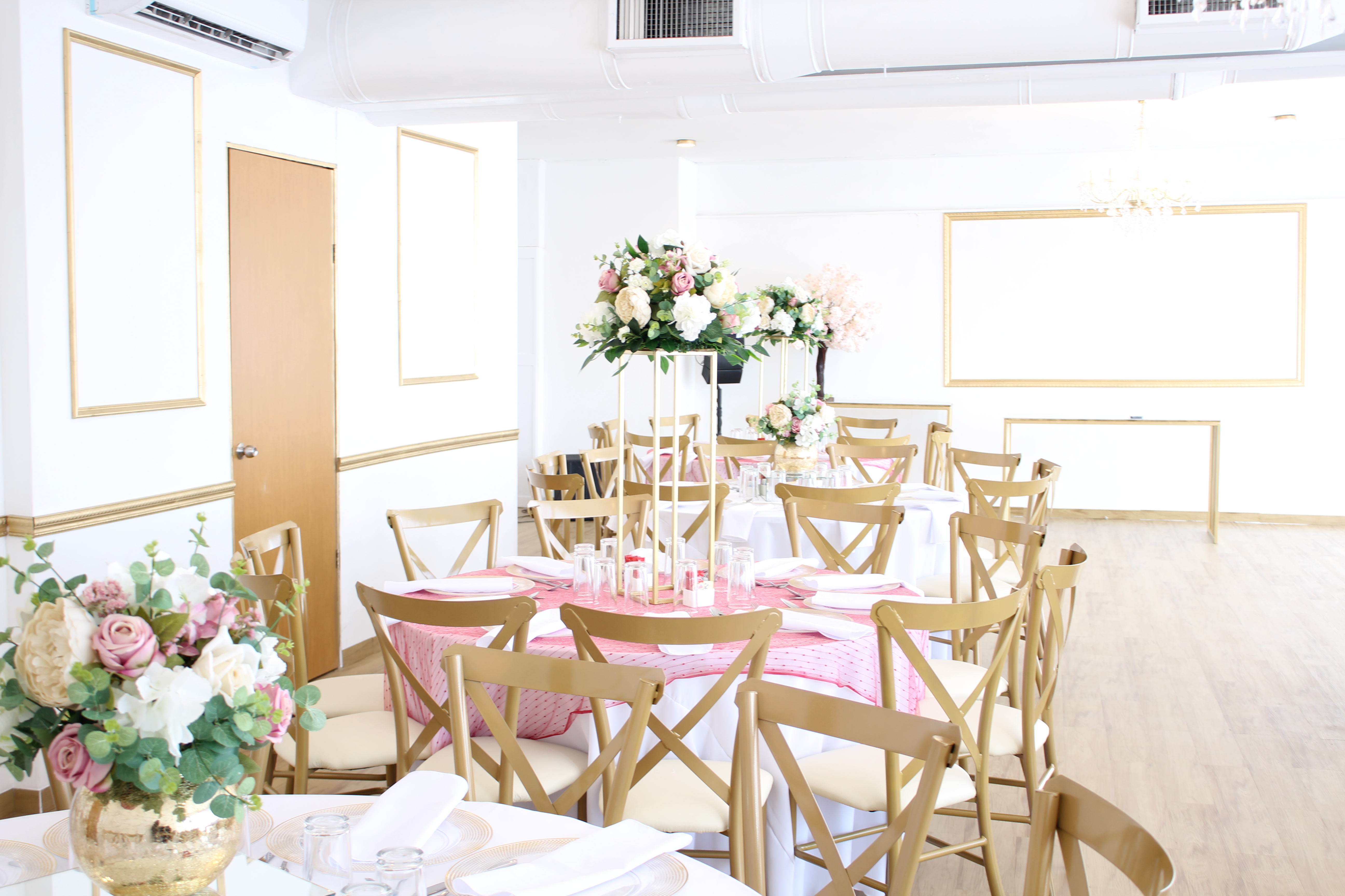 Ambiente acogedor salón Verona cumpleaños Santa Catarina